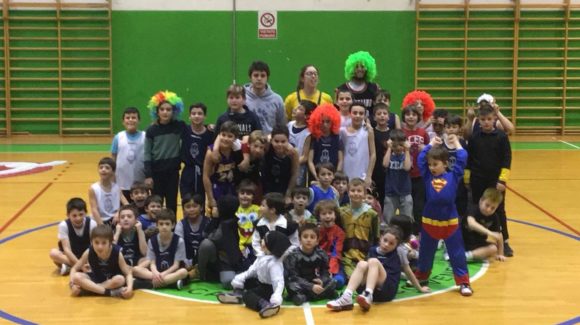 Festa di Carnevale per il Minibasket della Pallacanestro Castelfranco 1952