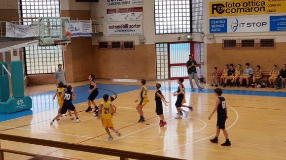 Under 13 B battuta sul difficile campo del Basket Lab